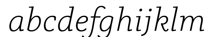 Phoreus Cherokee Light Italic