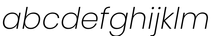 Poppins ExtraLight Italic