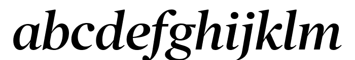 PoynterOSDisp Semibold Italic