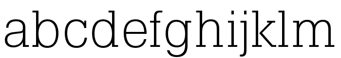 Pragmatica Slabserif Extra Light