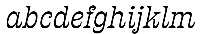 Presley Slab Regular Italic