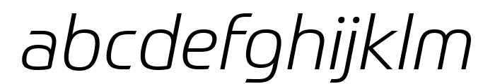 Prometo Light Italic