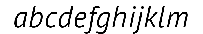 PT Sans Pro Light Italic