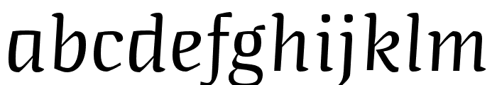 Quador Display Italic