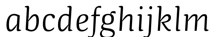 Quador Light Italic