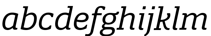 Quatro Slab Italic