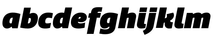 Quatro UltraBlack Italic