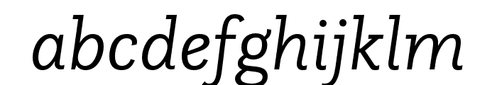 Questa Slab Light Italic