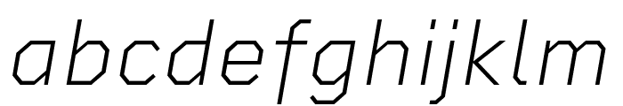 Rigid Square ExtraLight Italic