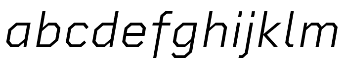 Rigid Square Light Italic