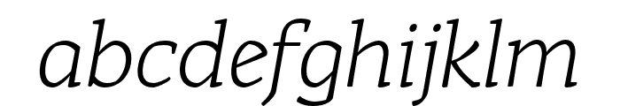 Rival UltraLight Italic