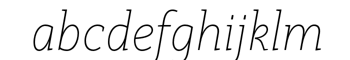 Rogliano Thin Italic