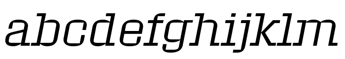 Roster Expanded Light Italic