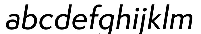 Semplicita Pro Medium Italic