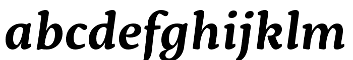 Servus Slab SemiBold Italic
