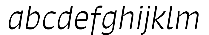 Signo Light Italic