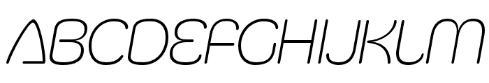 Silicone ExtraLight Italic