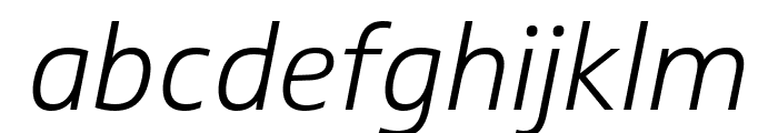 Soleto Light Italic