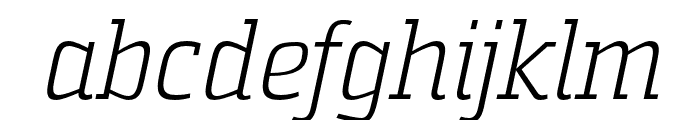 Sommet Slab Light Italic