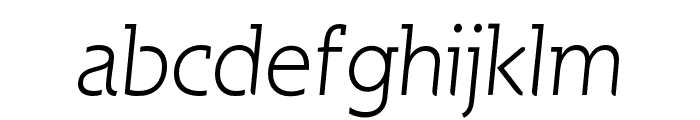 Spartacus Light Italic