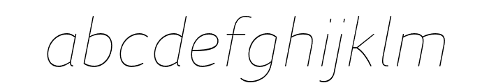 Speak Pro Light Italic