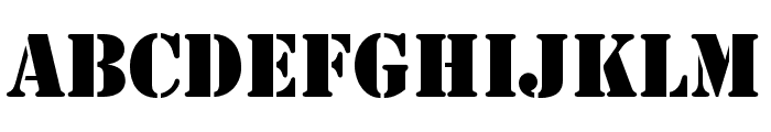 Stencil Std Bold
