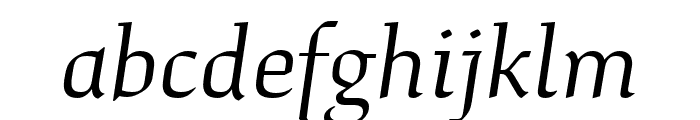 Study Light Italic
