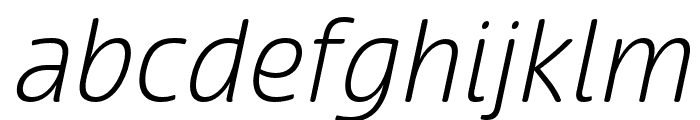 Terfens Light Italic