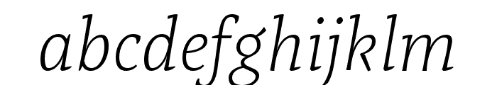 Tzimmes Regular Italic
