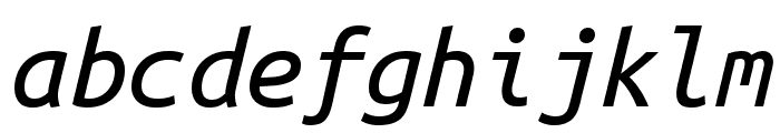 Ubuntu Mono Italic