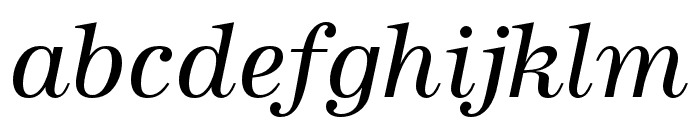 URW Antiqua Regular Italic