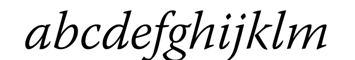 Warnock Pro Light Italic Subhead