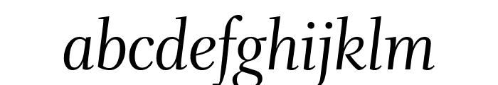 Whitman Display Italic