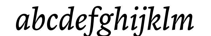Zenon Regular Italic