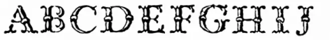 1786 GLC Fournier Titling Normal
