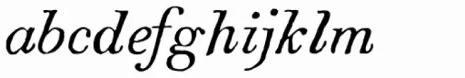 1820 Modern Italic