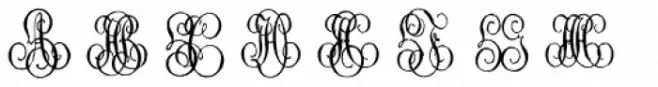 1864 GLC Monogram GH