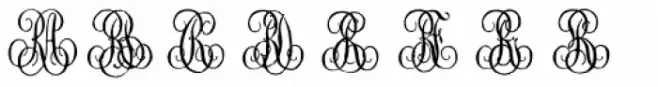 1864 GLC Monogram QR