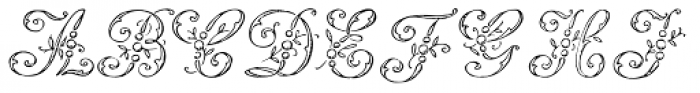 1886 Romantic Initials