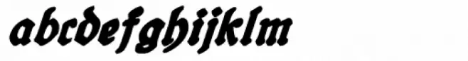 19th Century Retro Bold Italic