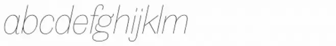 20 Kopeek Thin Italic