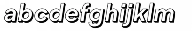 2031 Bold Italic 3d