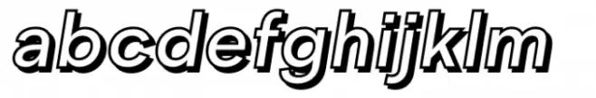 2031 Medium Italic 3d