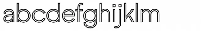 2031 Thin Outline
