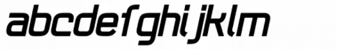 21st Black Italic