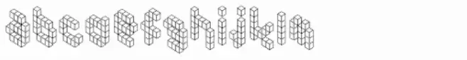 3D Techno Vector