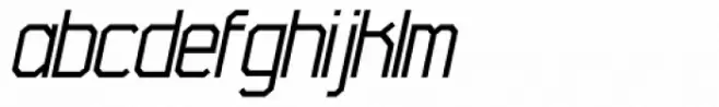 45 Degrees Light Italic
