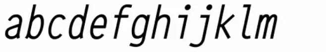 64-SRC Medium Italic