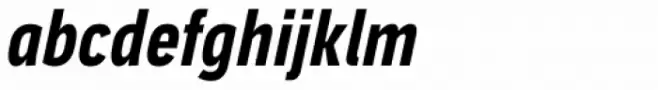 Aago Compressed Bold Italic