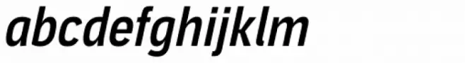 Aago Condensed Medium Italic